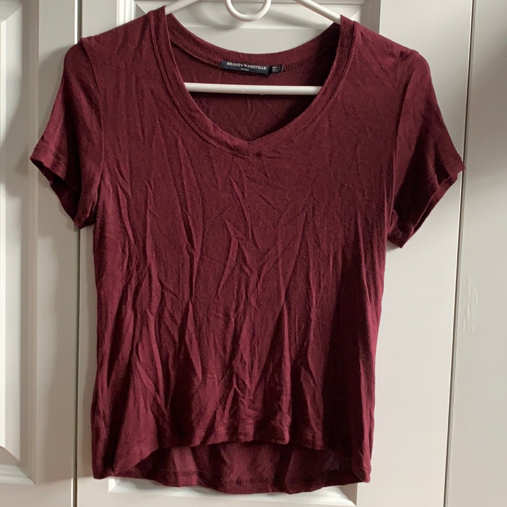 Brandy Melville Knit V Top